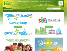 Tablet Screenshot of mywalsall.org